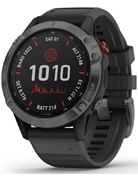 Đồng hồ Garmin Fenix 6 Pro Solar Black w/Slate Gray Band Chính hãng FPT 